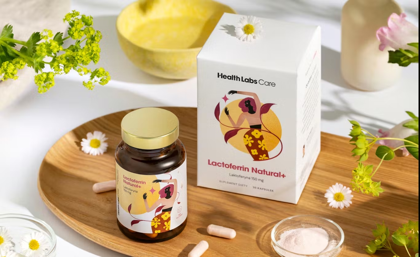 Health Labs Care Lactoferrin Natural+ 30 kapsułek