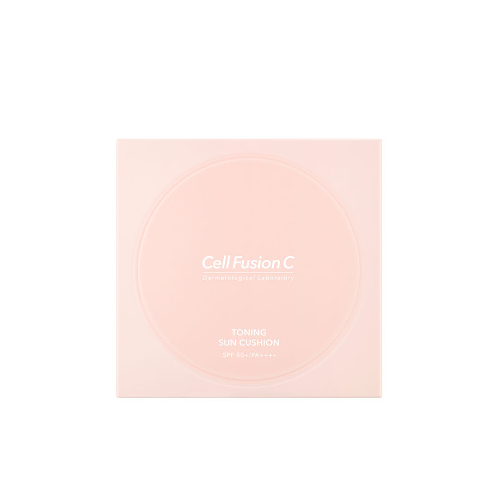 Cell Fusion C Toning Sun Cushion SPF50+/PA ++++ 13g - obrazek 2