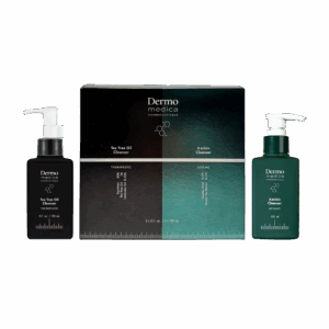 Dermomedica Zestaw Tea Tree Oil Cleanser 150ml + Azelaic Cleanser 150ml