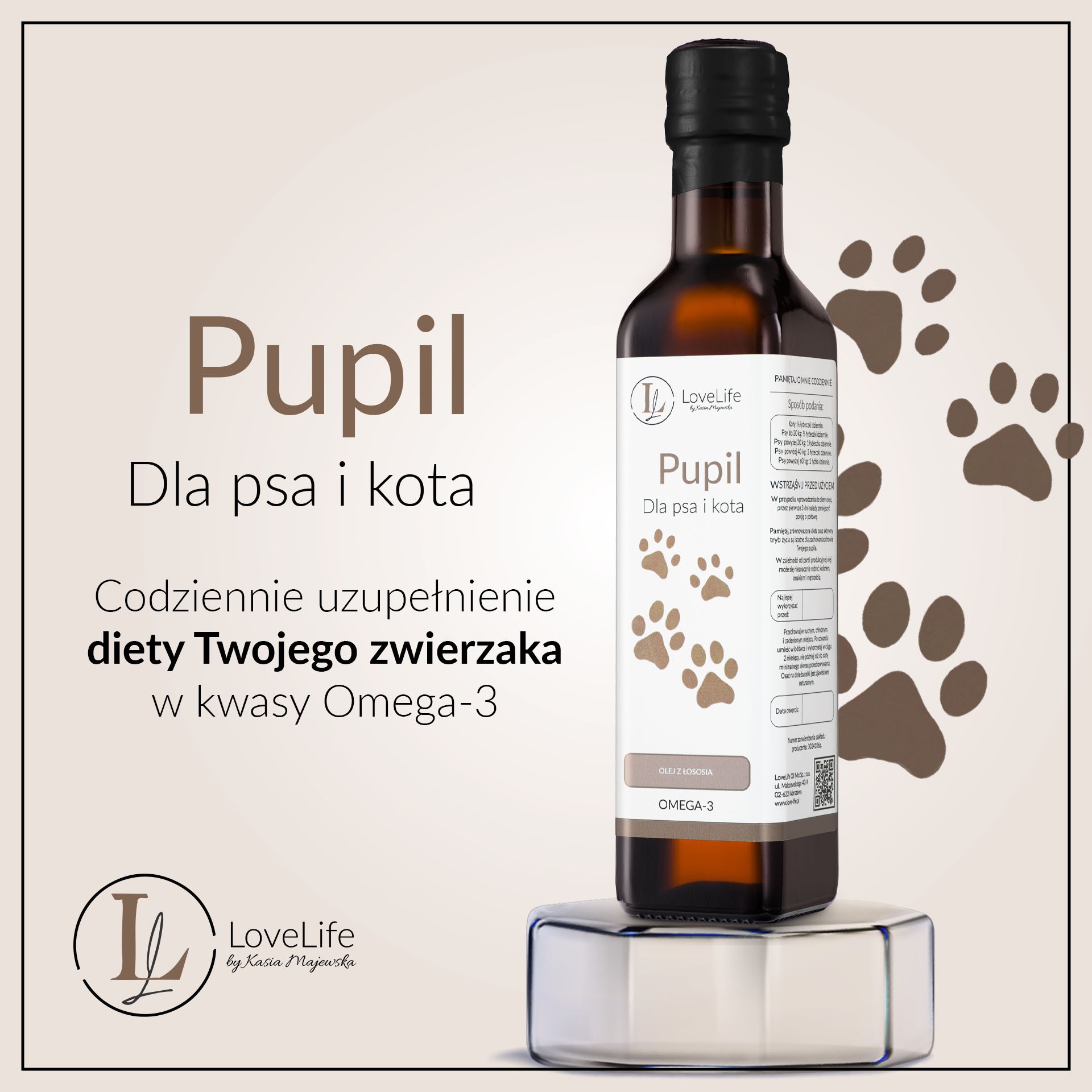 LoveLife Pupil Oil 250ml - obrazek 2
