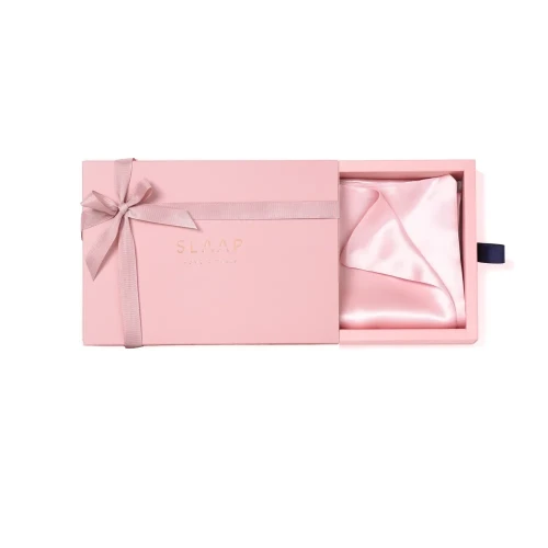 Slaap Jedwabna poszewka na poduszkę Róż