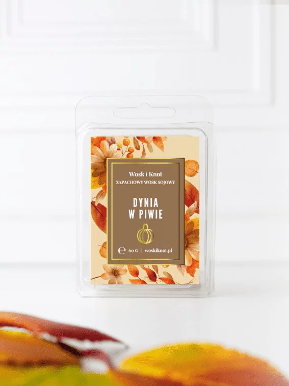 Wosk i Knot Dynia w Piwie wosk zapachowy 60g