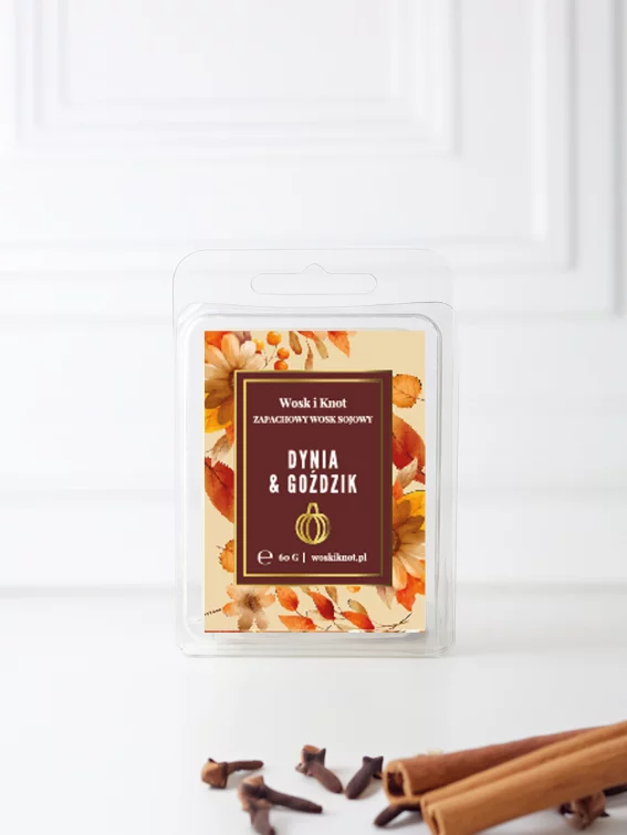 Wosk i Knot Dynia & Goździk wosk zapachowy 60g