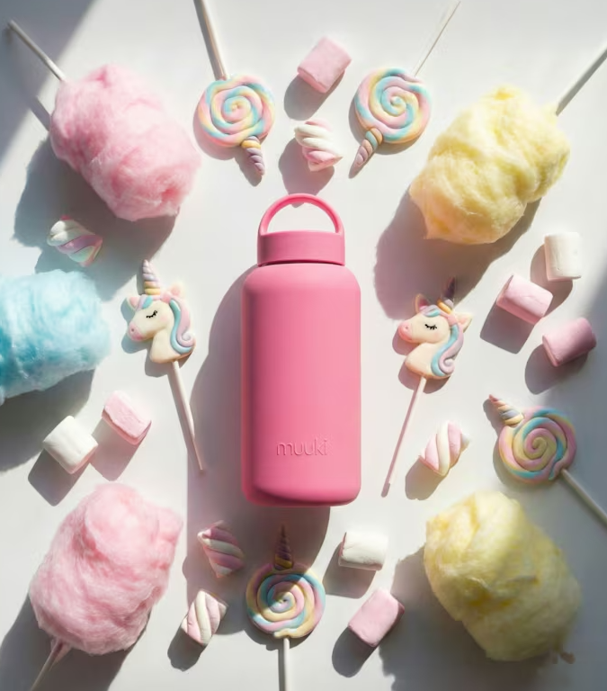 Muuki Daily Bottle Flamingo Pink 720ml - obrazek 4