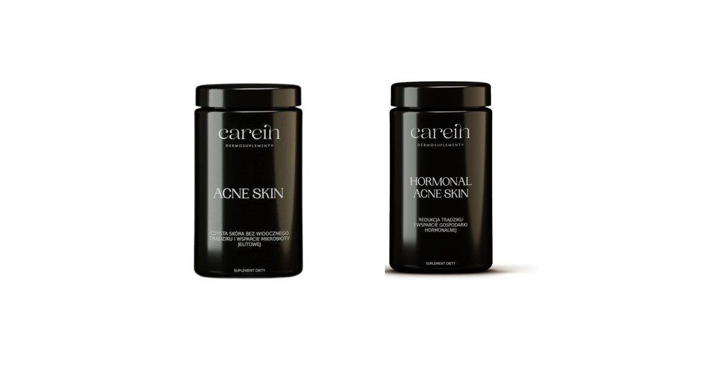 Carein Acne Skin + Hormonal Acne Skin 120 Kapsułek x 2