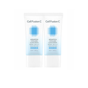 Cell Fusion C Aquatica Cooling Sunscreen SPF50+ PA++++ 2 x 35ml