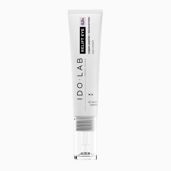 Ido Lab Relift Eye Krem Pod Oczy z Peptydem Miedziowym 0,3% 15ml