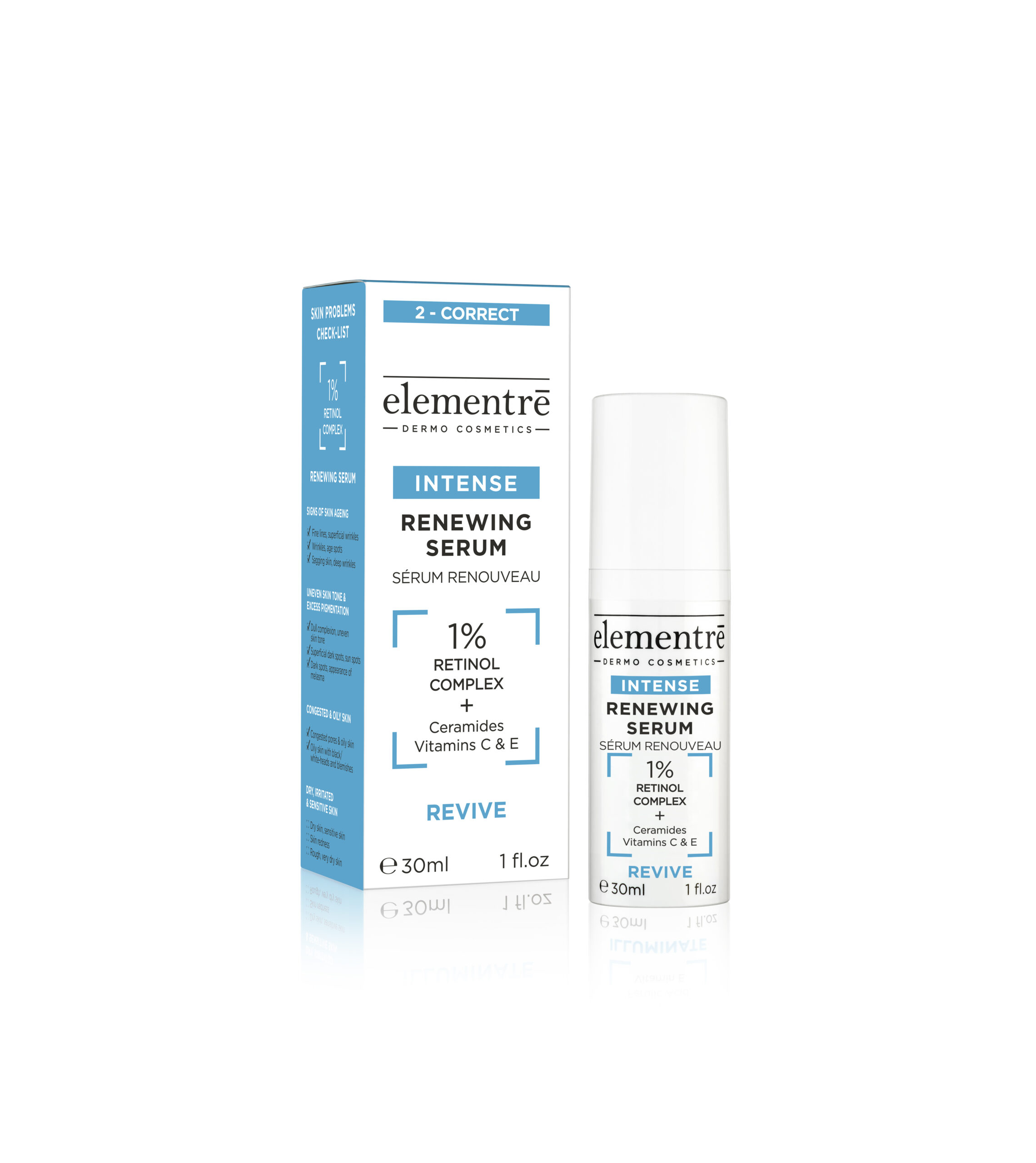 Elementre Retinol Renewing Serum 1% 30ml