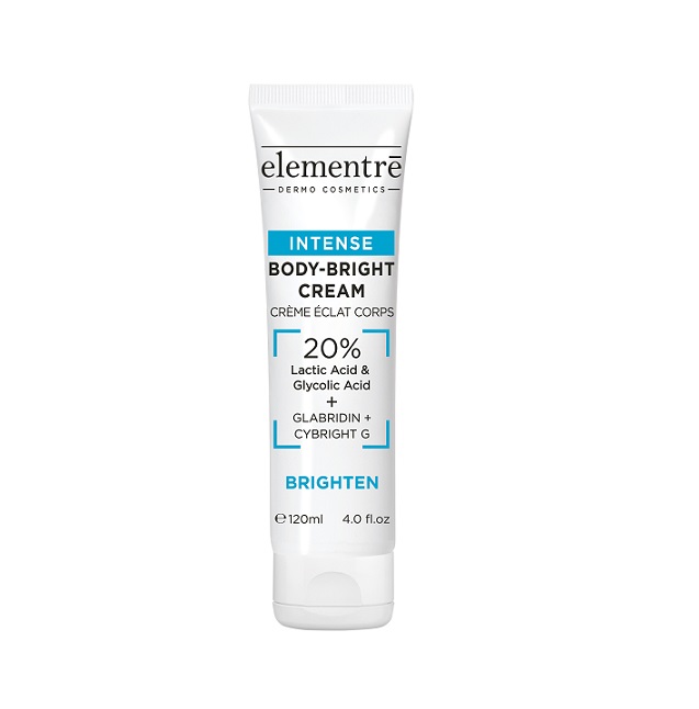 Elementre Intense Body Bright Cream Lactic Acid & Glycolic Acid 20% 120ml