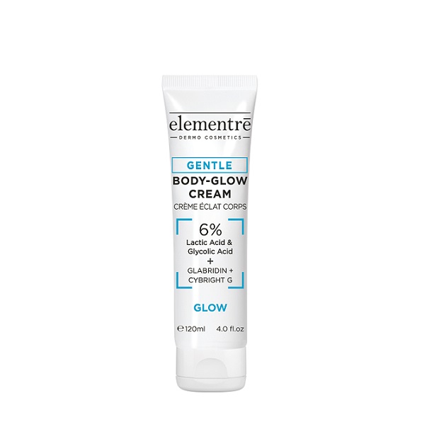 Elementre Body-Glow Cream Lactic & Glycolic Acid Gentle 6% 120ml