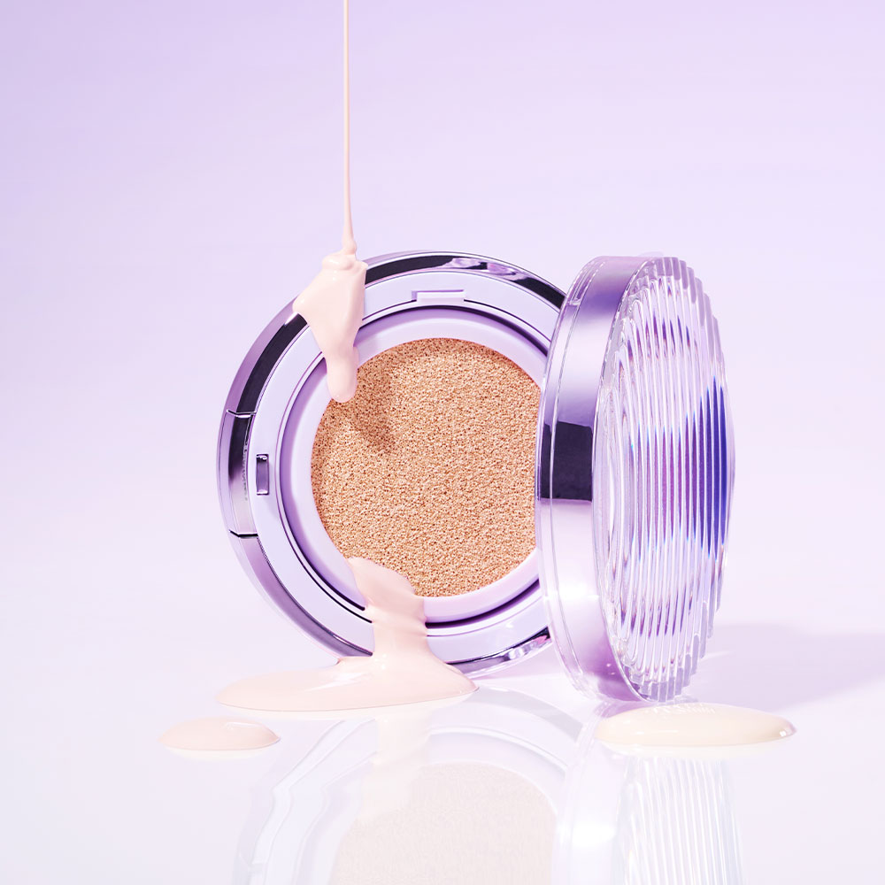 Cell Fusion C Glass Skin Cushion SPF40 PA++ 21N Ivory 13g - obrazek 2