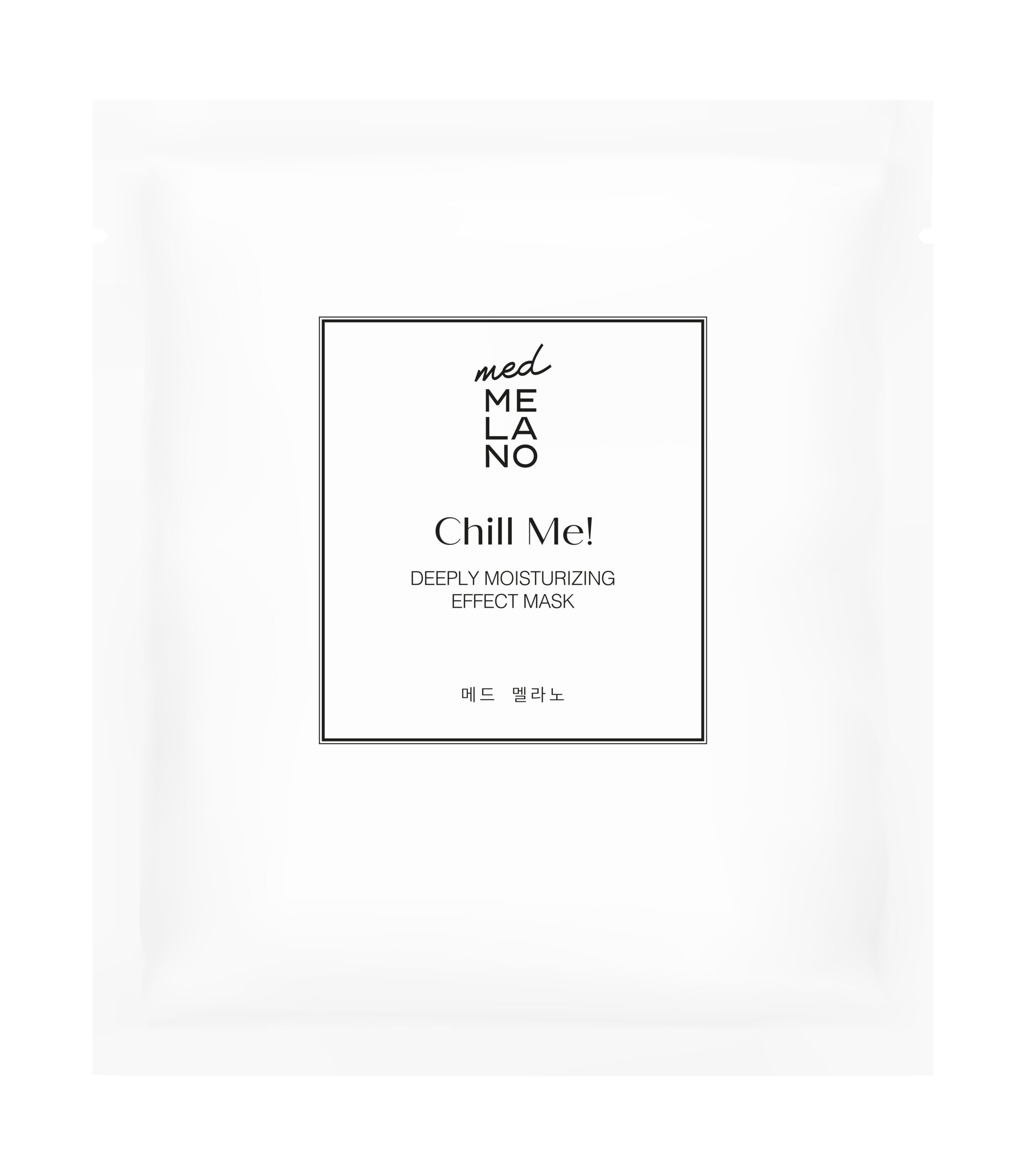 MedMelano Chill Me! Deeply Moisturizing Effect Mask 1 sztuka