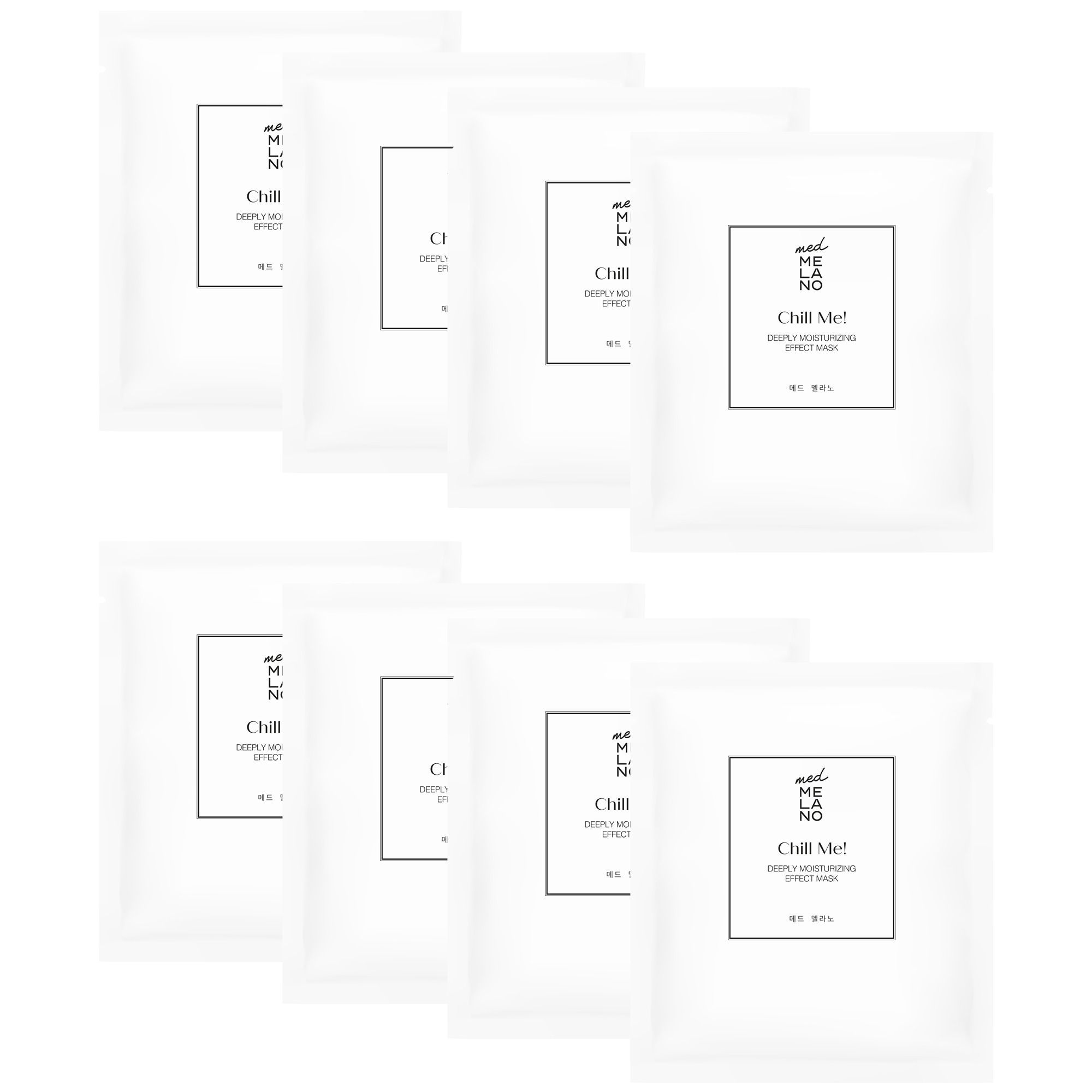 MedMelano Chill Me! Deeply Moisturizing Effect Mask 8 sztuka