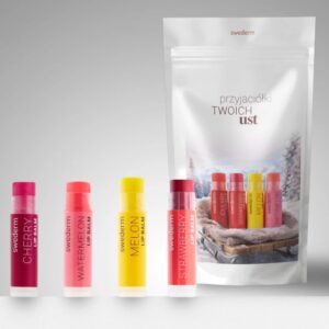 Swederm Owocowy Zestaw 4 - Lip Balm