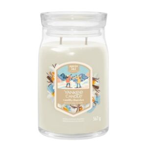 Yankee Candle Świeca Duża z 2 Knotami Vanilla Flurries 567g