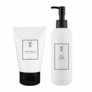 Zestaw MedMelano Glow Mousse Anti-Aging & Instant Glow Cleanser 100ml And Glow Ritual Mild Cleansing Oil Elixir 200ml