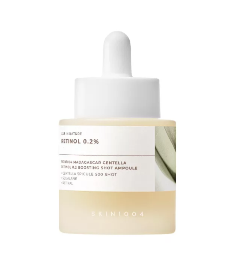 Skin1004 Madagascar Centella Retinol 0.2 Boosting Shot Ampoule 9ml