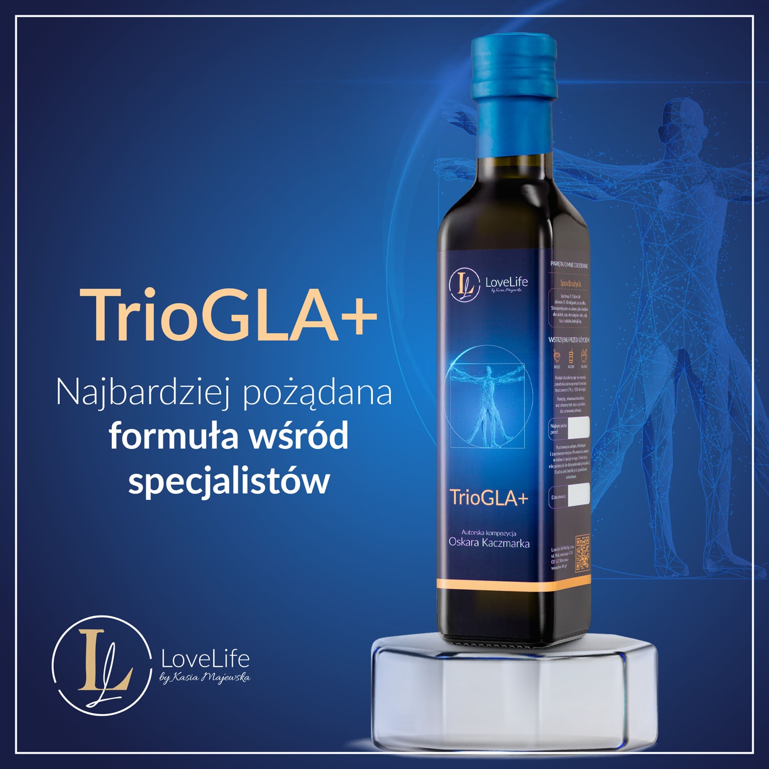 Zestaw Lovelife Omega-3 DHA + TrioGLA+ by Doctor Microbiom 2x250ml - obrazek 3