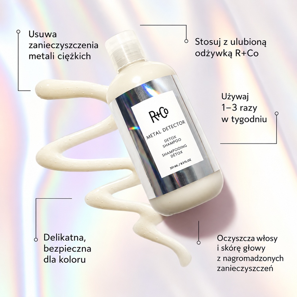 R+Co METAL DETECTOR Detox Shampoo 251ml - obrazek 2