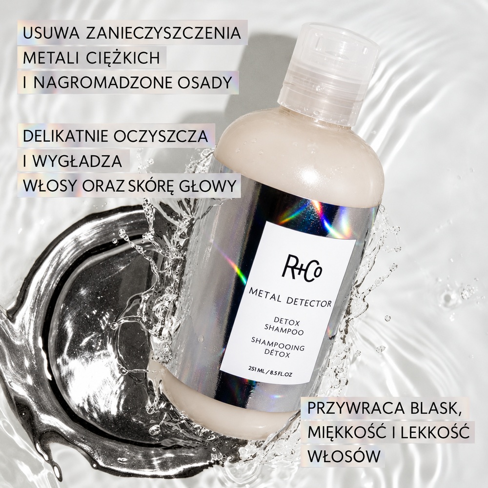 R+Co METAL DETECTOR Detox Shampoo 251ml - obrazek 3