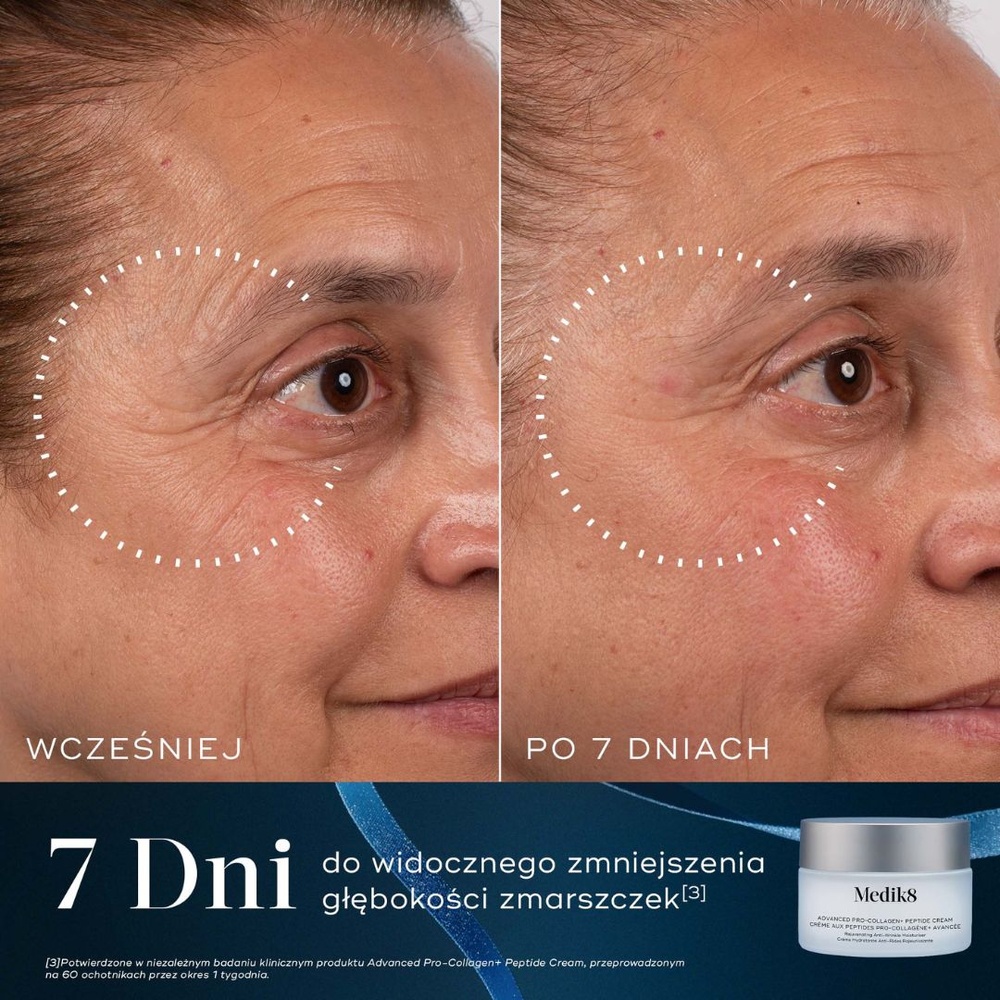 Medik8 Age-Defying Essentials – zestaw świąteczny Advanced Pro-Collagen+ Peptide Cream 50 ml + Crystal Retinal 6 30 ml + Liquid Peptides Advanced MP 4 ml - obrazek 8