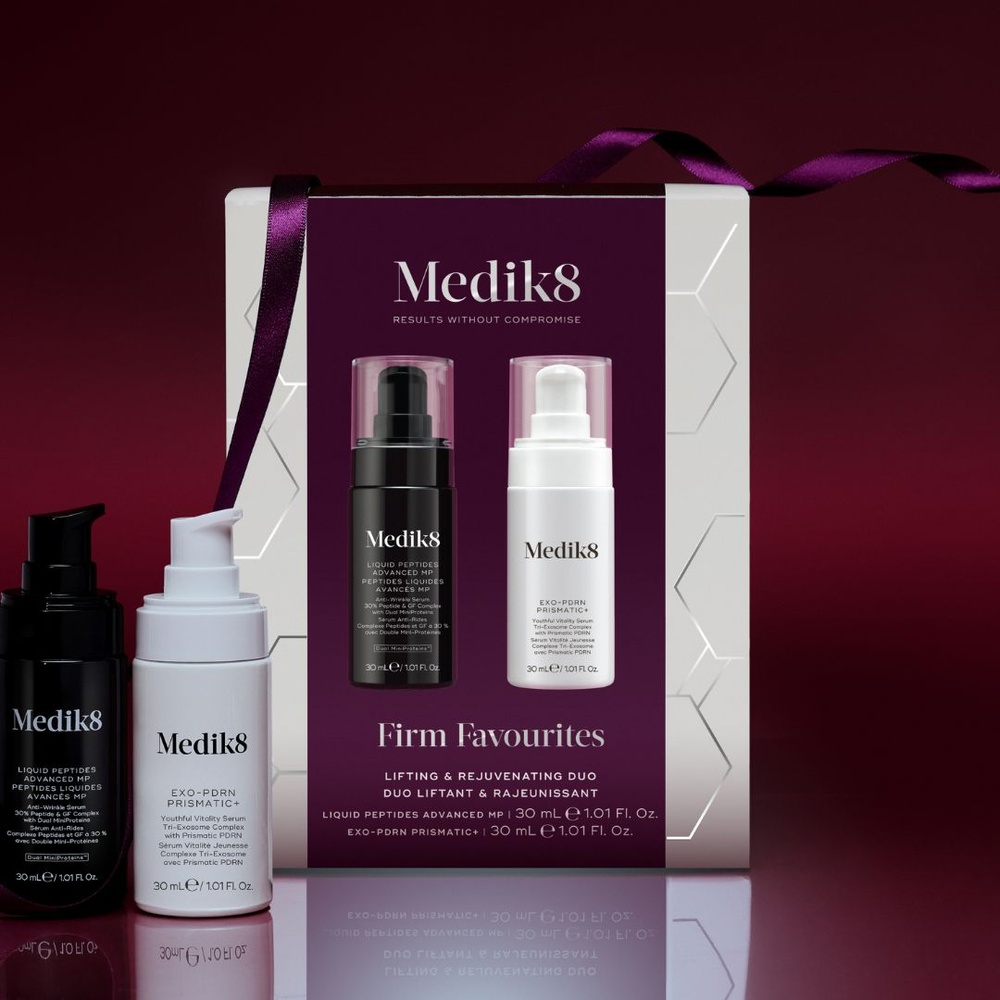 Medik8 Firm Favourites – zestaw świąteczny Liquid Peptides Advanced MP 30 ml + Exo-PDRN Prismatic+ 30 ml - obrazek 3