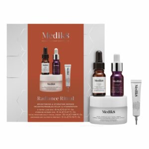 Medik8 Radiance Ritual – zestaw świąteczny rozświetlający i nawilżający, 4 produkty